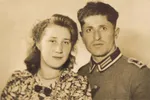 Cornelia Menheer en Telemak (Arthur) Mardirossian in 1944