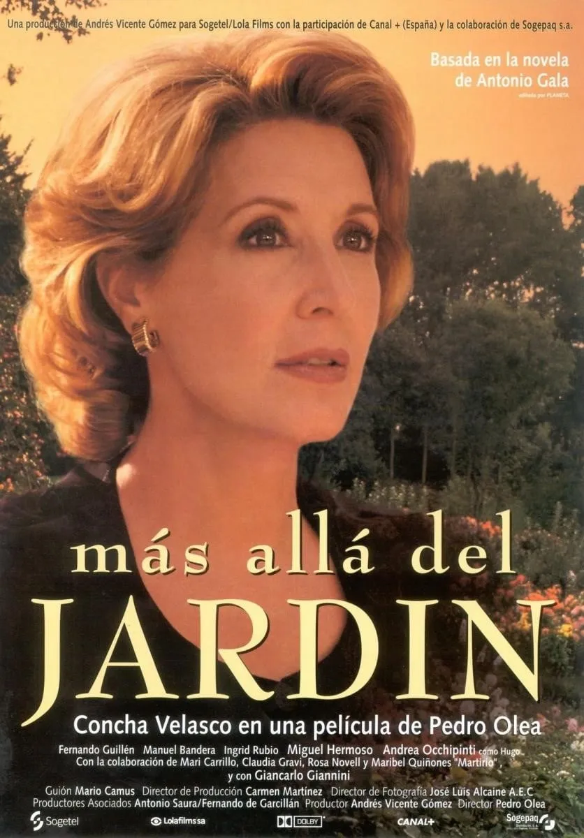 Mas alla del jardin poster