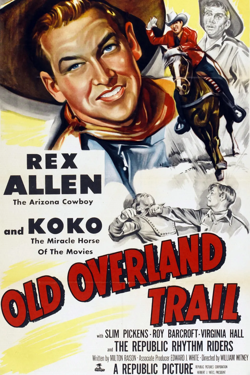 Old Overland Trail poster