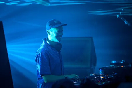 Job Jobse tijdens Audio Obscura in RAW Factory / ADE21