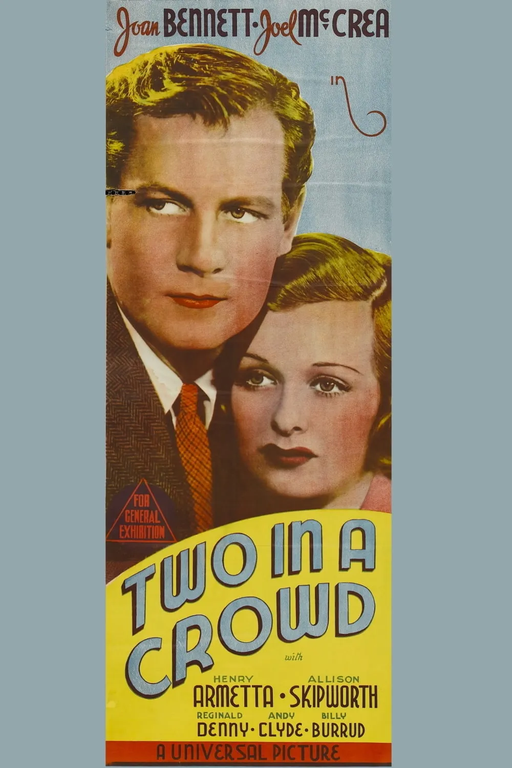 Two in a Crowd poster