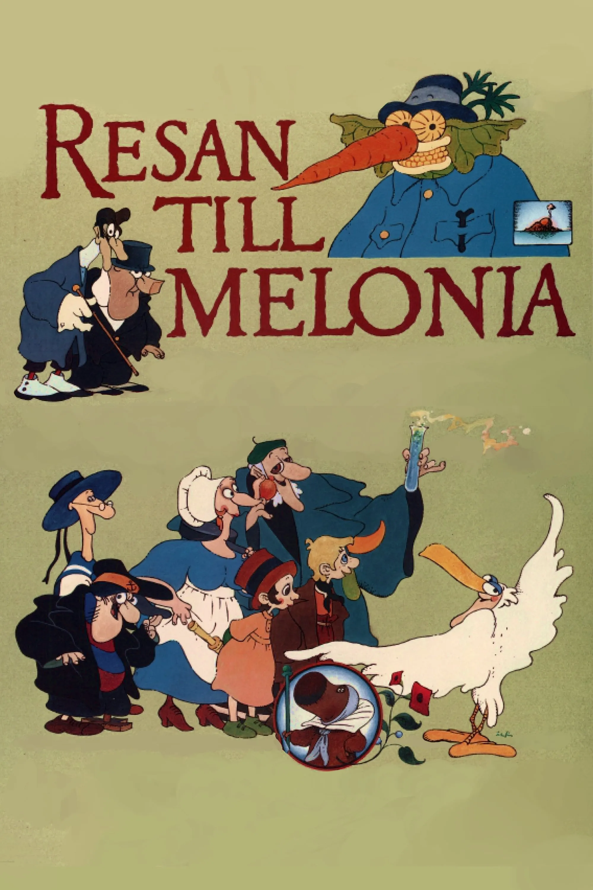 Resan till Melonia poster