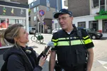 sanne boer interviewt politieman