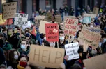 Woonprotest in Utrecht, november 2021.