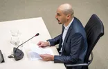 Said Bouharrou, vice-voorzitter van de Raad van Marokkaanse Moskeeën Nederland (RMMN), tijdens de de openbare verhoren van de parlementaire ondervragingscommissie. Het doel van de commissie is om meer inzicht te krijgen in ongewenste beinvloeding van maatschappelijke en religieuze organisaties in Nederland, uit onvrije landen.