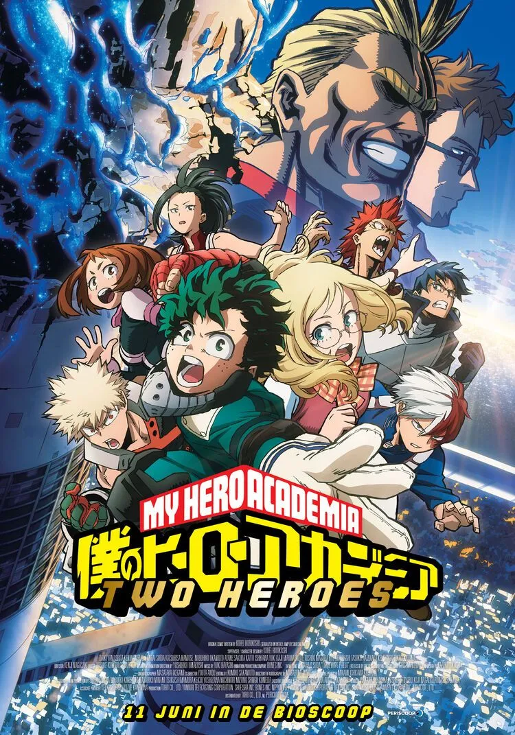 My Hero Academia: Two Heroes poster