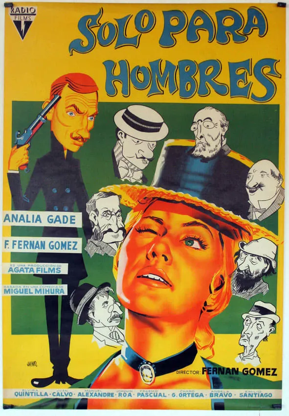 Sólo para hombres poster