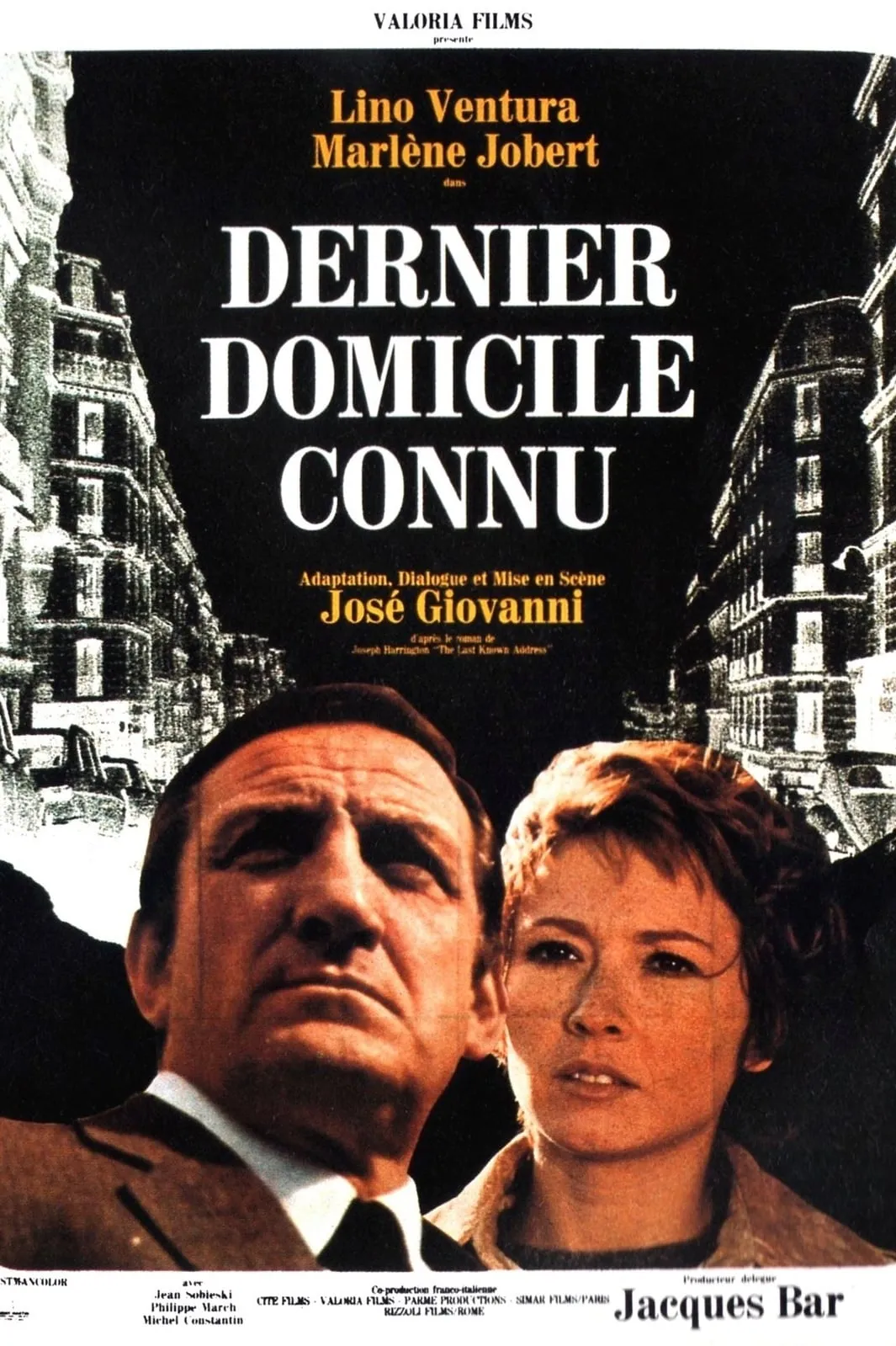 Dernier domicile connu poster