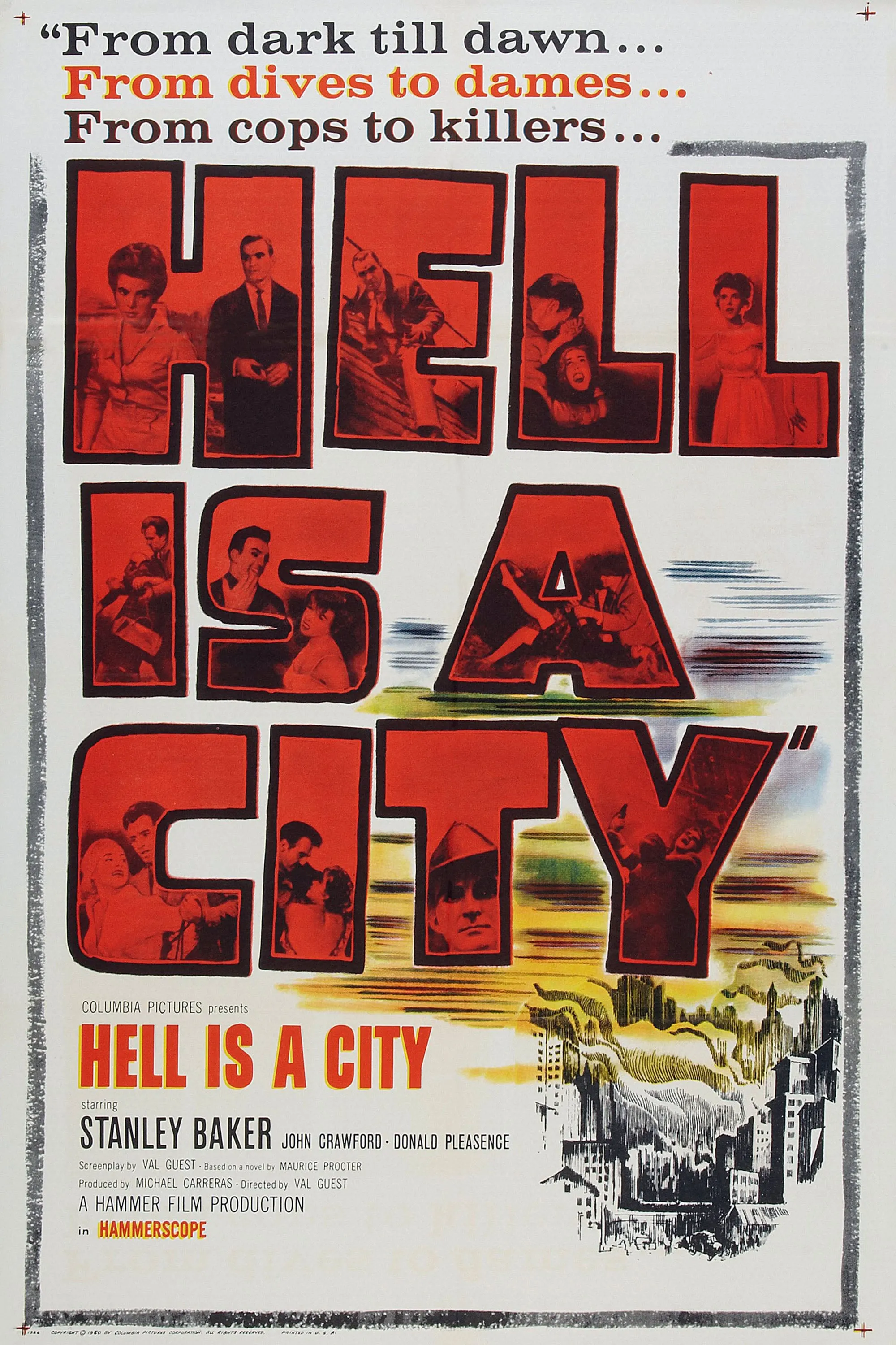 Hell Is A City poster