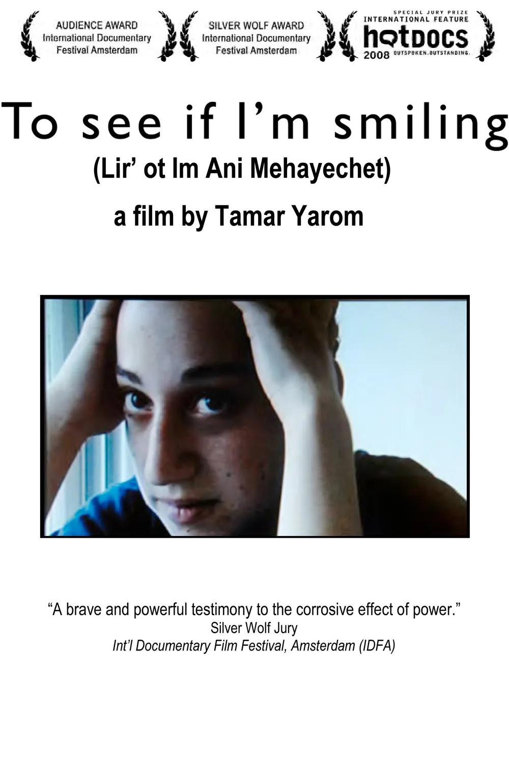 To See If I'm Smiling poster