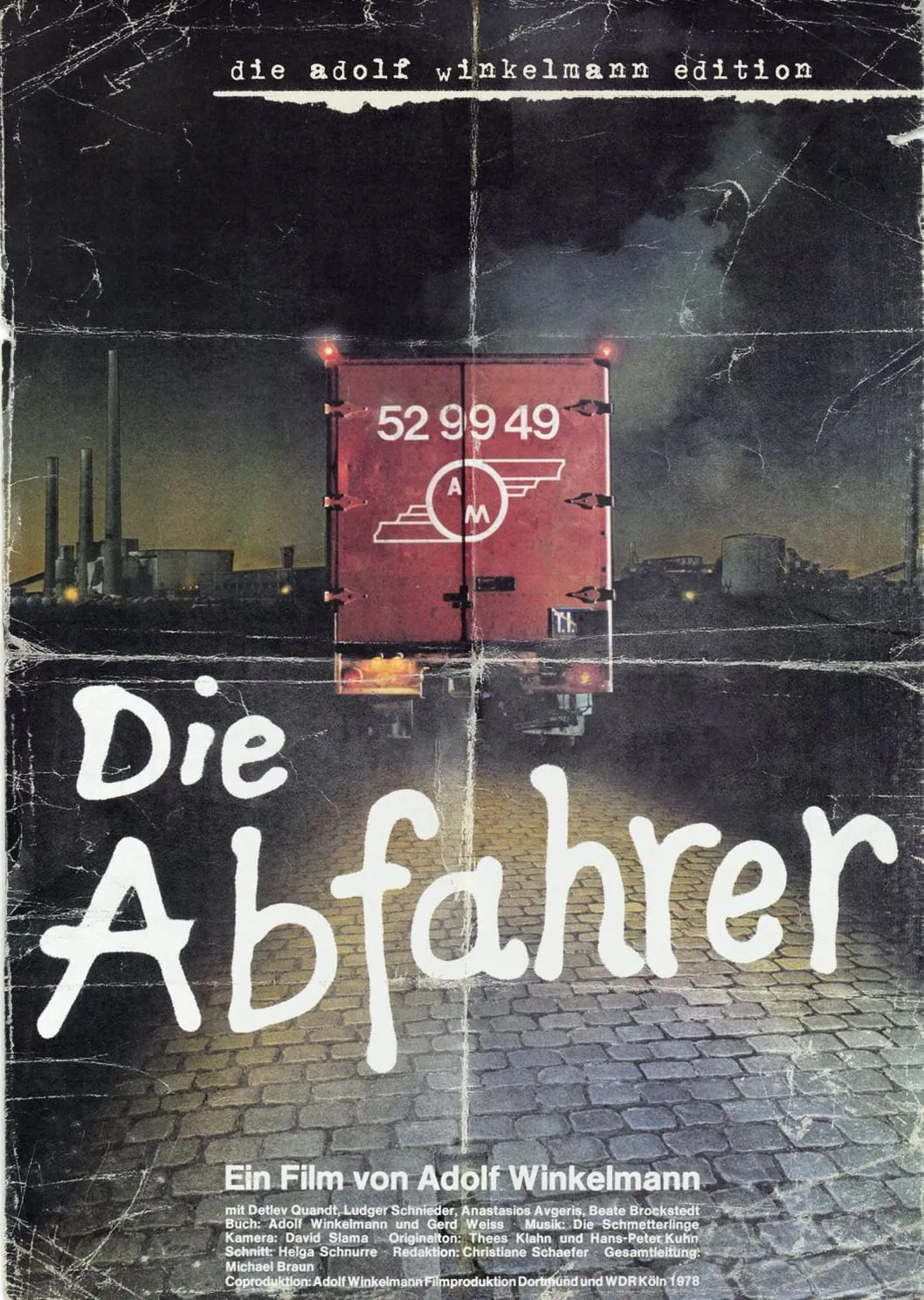 Die Abfahrer poster
