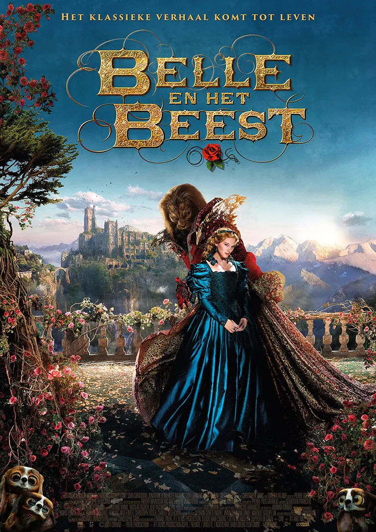Belle en het beest poster