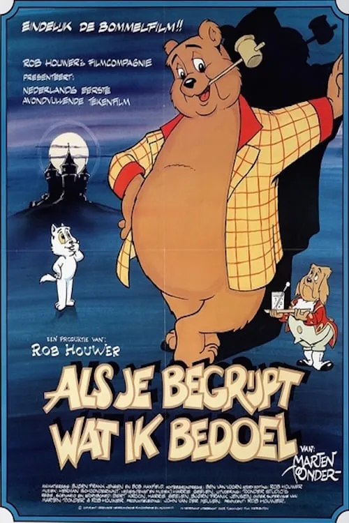 Als je begrijpt wat ik bedoel poster