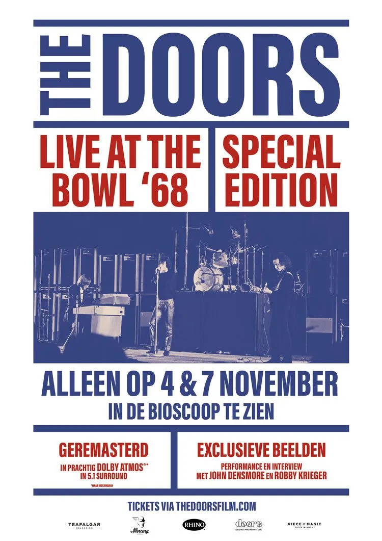 The Doors: Live at the Bowl ’68 Special Edition poster