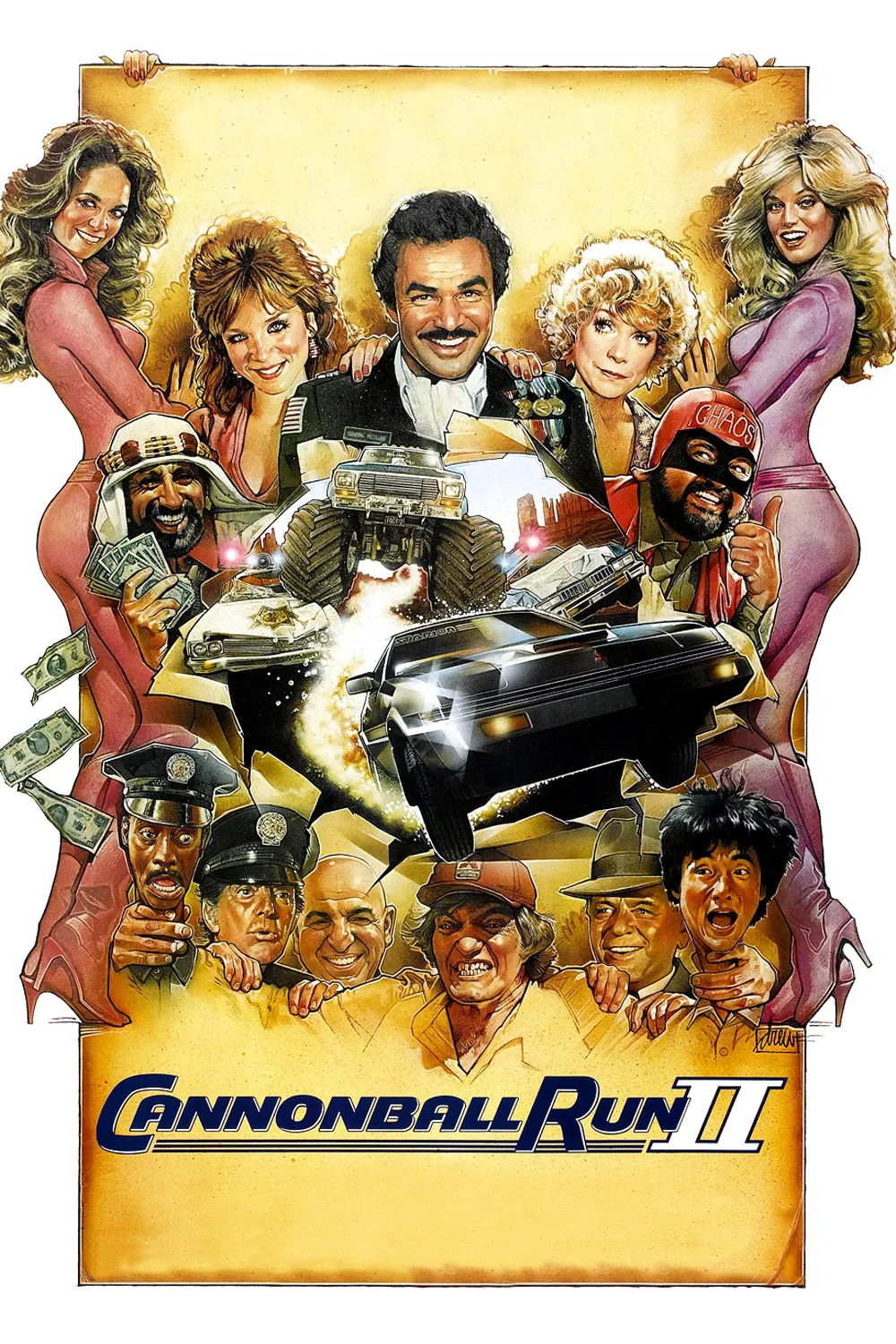 Cannonball Run II poster