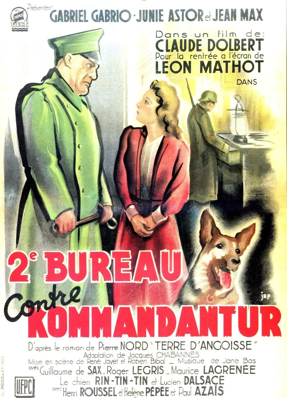 Deuxième bureau contre Kommandantur poster