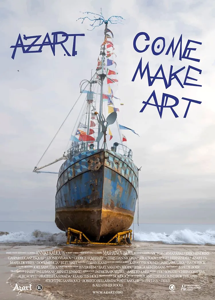 Azart Come Make Art poster