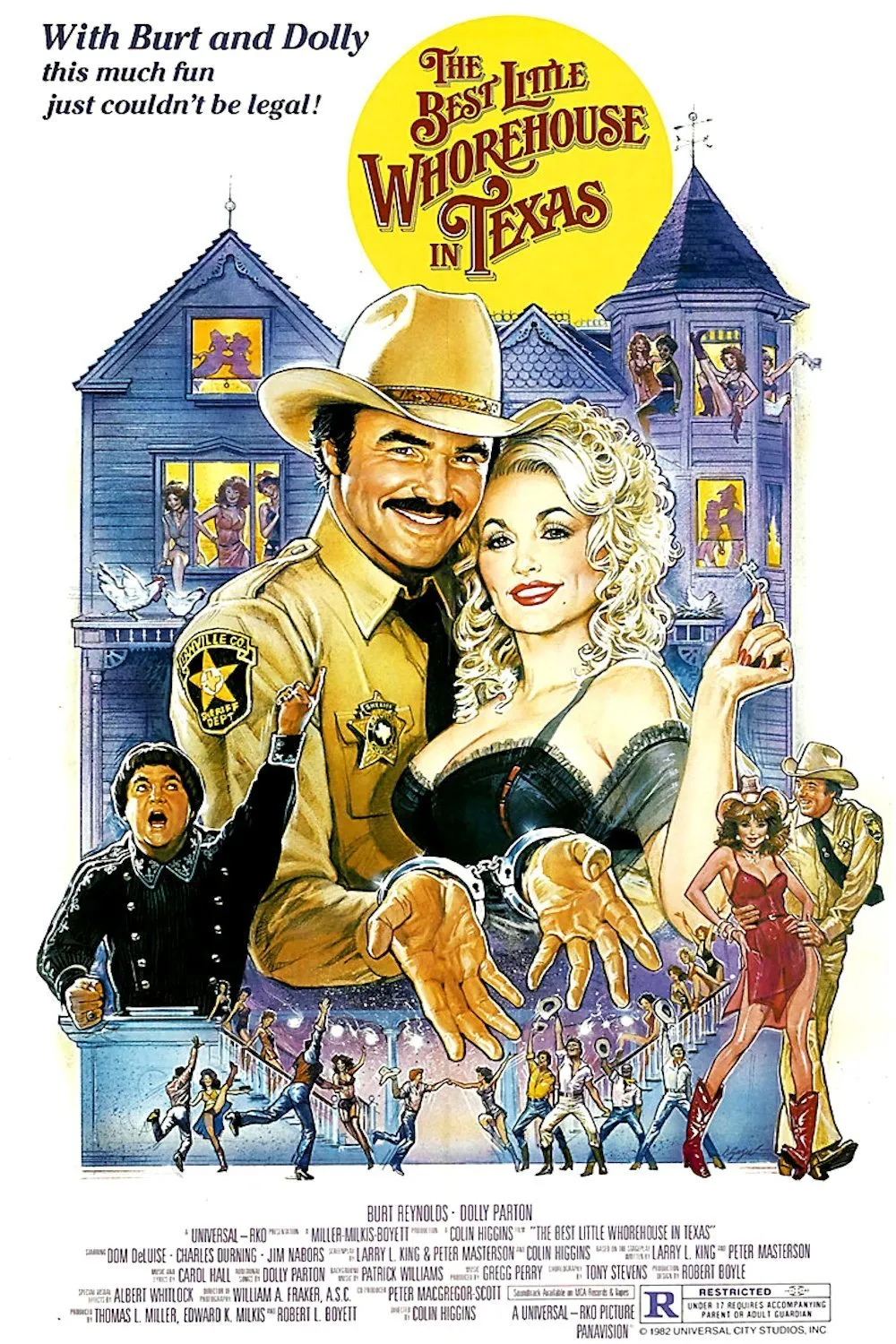 The Best Little Whorehouse in Texas poster