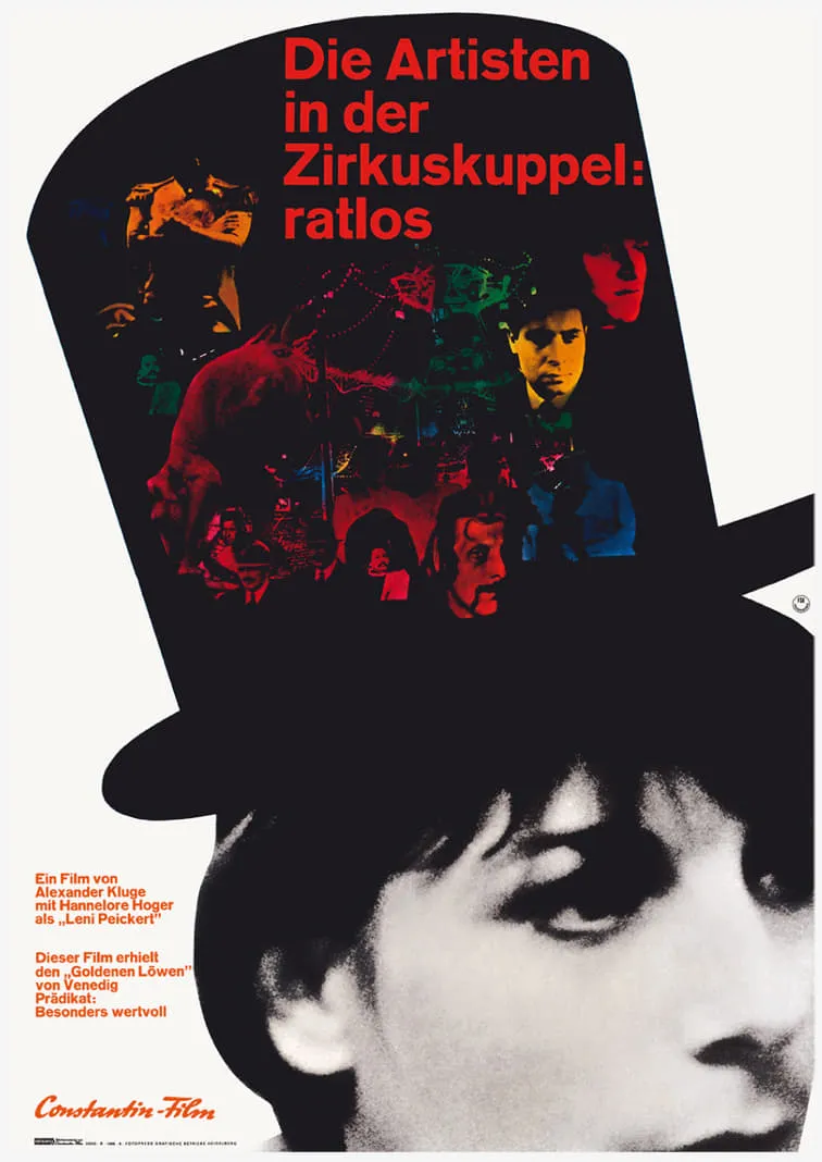 Die Artisten in der Zirkuskuppel: ratlos poster