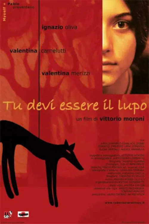 Tu devi essere il lupo poster