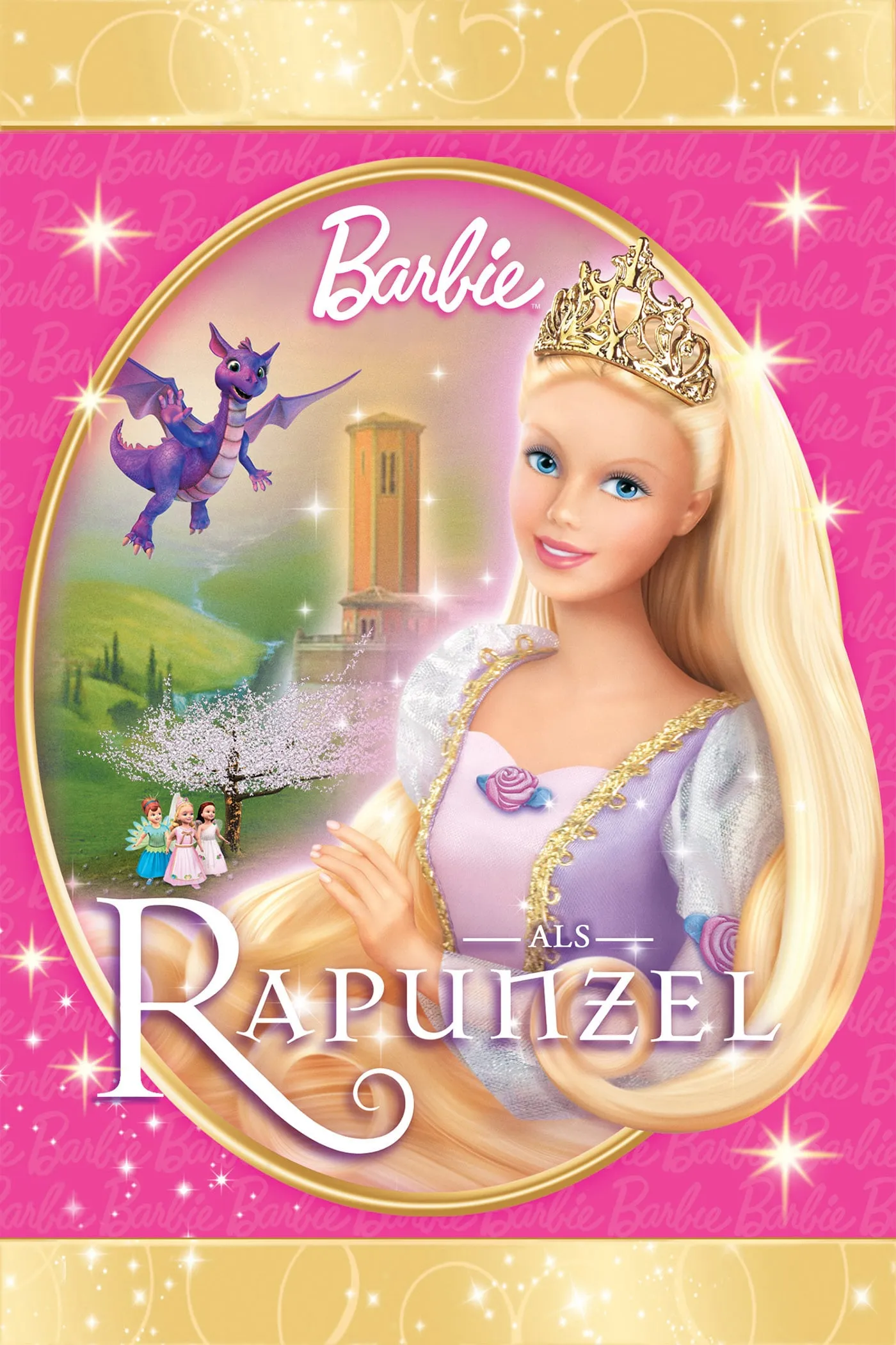 Barbie als Rapunzel poster