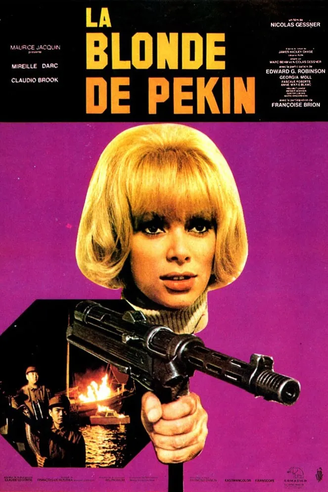 La Blonde De Pekin poster