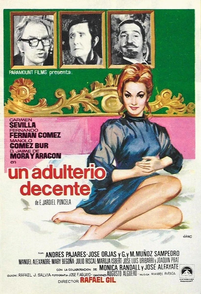 Un Adulterio decente poster