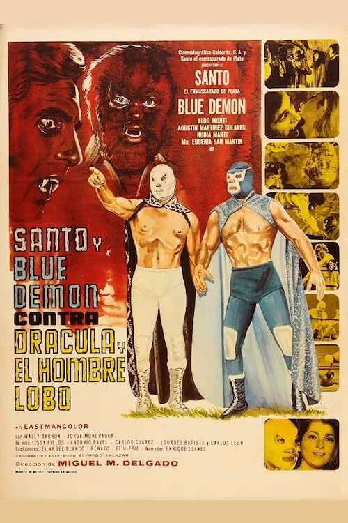 Santo y Blue Demon contra Drácula y el Hombre-Lobo poster