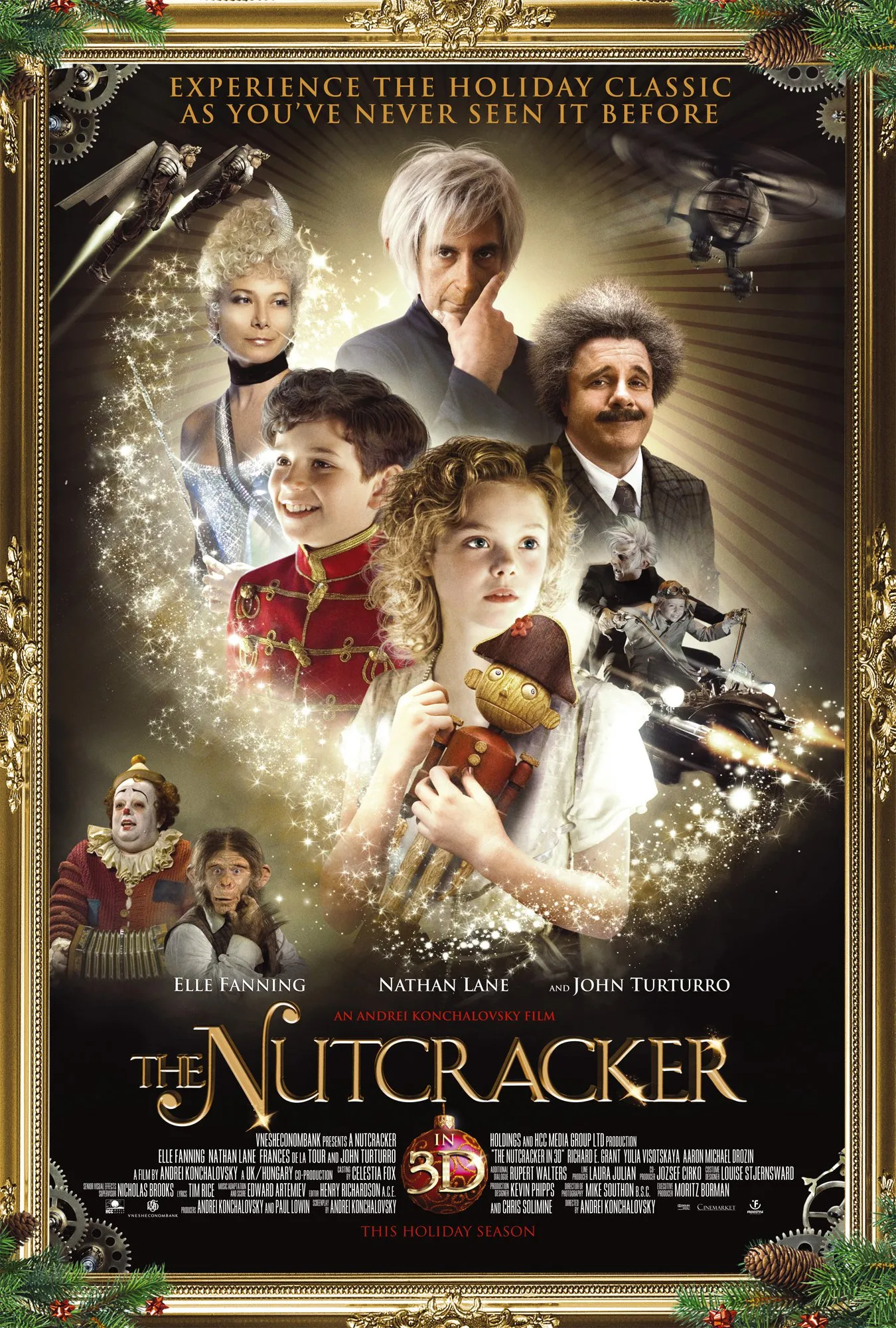 The Nutcracker in 3D poster