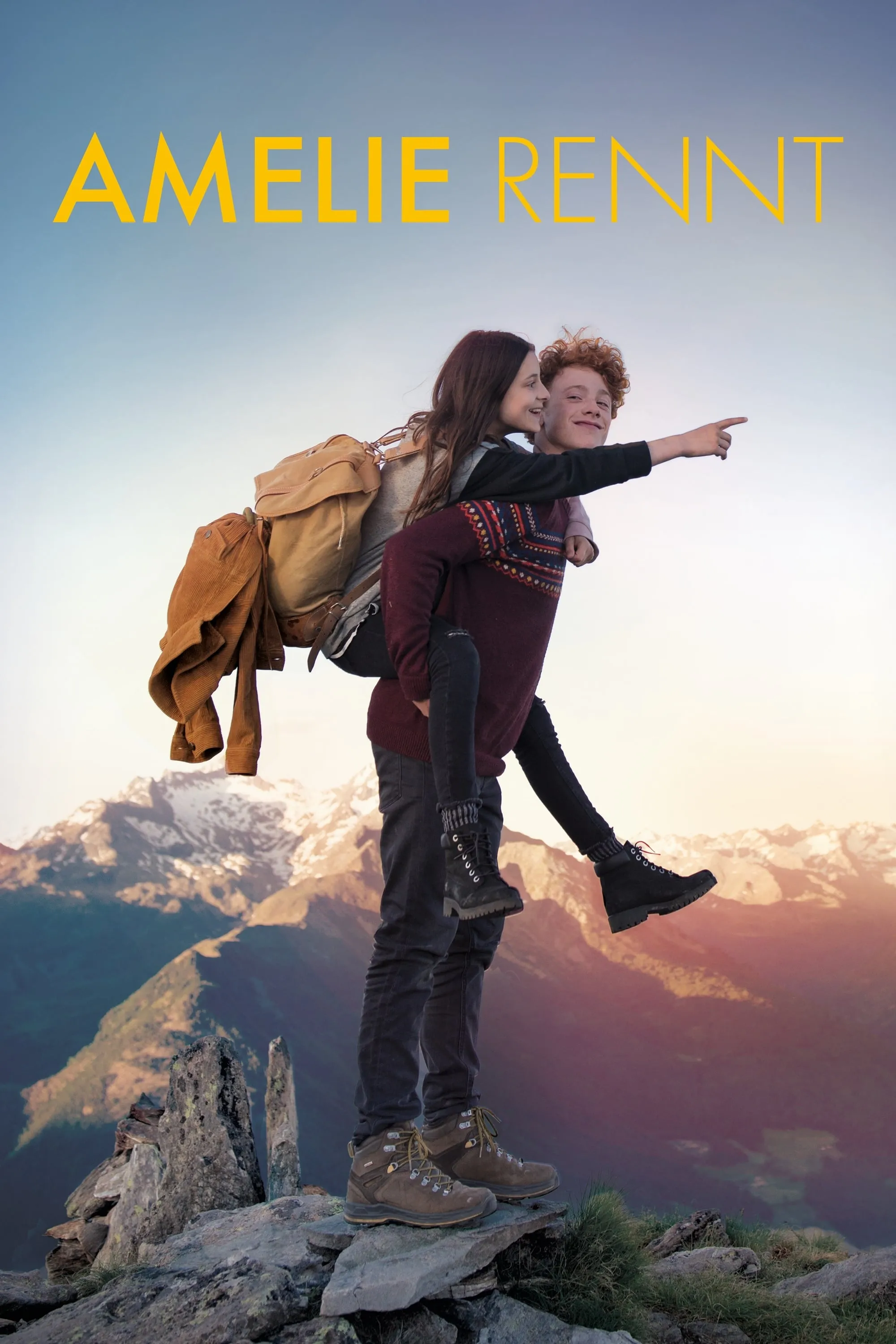 Magie in de bergen poster