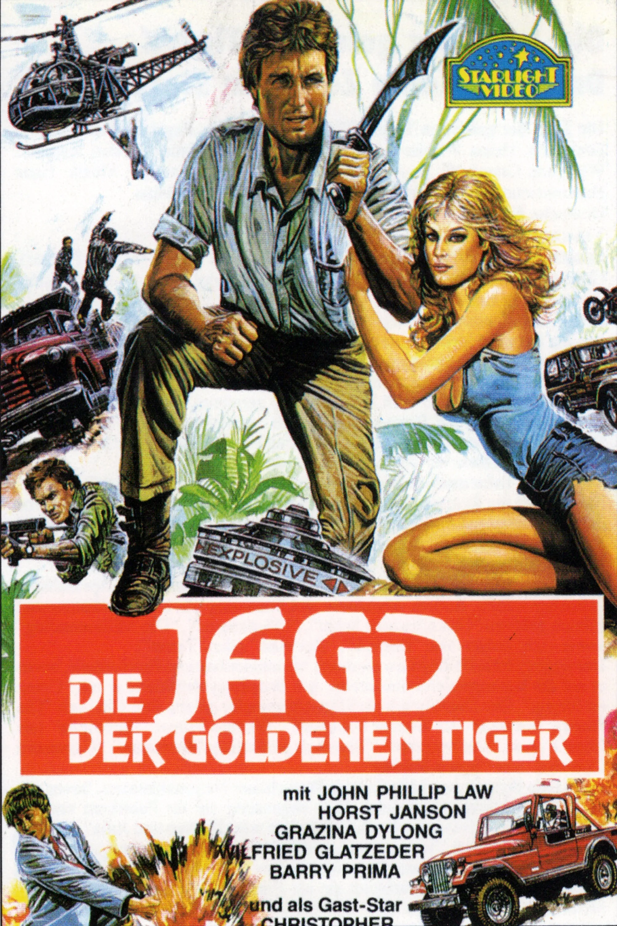 Die Jagd der goldenen Tiger poster